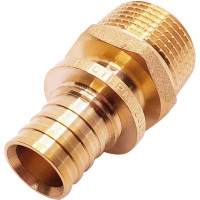 Переход РОСТерм НР 20-3/4" латунь FtransOut20-3/4brass
