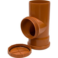 Ревизия для наружной канализации PRO AQUA TERRA PP 110 PPH50110