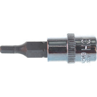 Насадка торцевая 1/4"DR с вставкой-битой шестигранной, H3 Ombra 114203