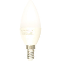 Электрическая светодиодная лампа Ergolux LED-C35-7W-E14-6K Свеча 7Вт E14 6500K 172-265В 12874