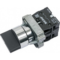 Переключатель EKF BD33 3P короткая ручка 2NO xb2-bd33