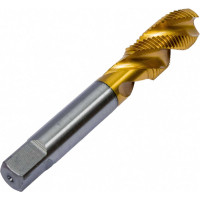 Метчик M16x1,5 HSS M2 TiN спиральный ПрофОснастка №458 арт. 50221058
