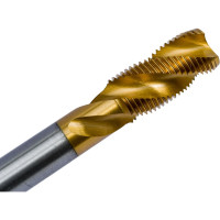 Метчик M16x1,5 HSS M2 TiN спиральный ПрофОснастка №458 арт. 50221058