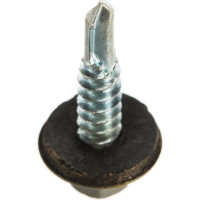 Кровельный саморез крепежная техника серый RAL 7004, 5.5х25 мм, 250 шт 420366 БК