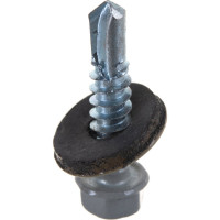 Кровельный саморез крепежная техника серый RAL 7004, 5.5х25 мм, 250 шт 420366 БК