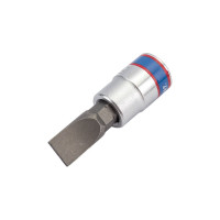 Головка-бита 1/4", Slotted, 8,0х1,2 мм, L = 37 мм KING TONY 203208
