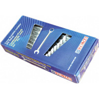 Набор ключей IZELTAS комбинир. с трещоткой 8-24мм 15 пр. , 340002115
