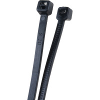 Пластиковый хомут черный 4.0x370мм универсальный 25шт Эврика ER-14372 956522