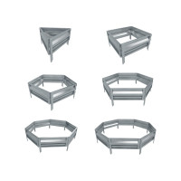 Сборная клумба Delta-Park KS35Zn 3005014