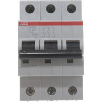 Автоматический модульный выключатель ABB 3п C S203 6кА 32А 2CDS253001R0324