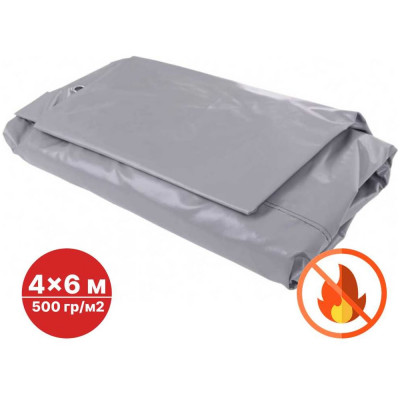 Тент SAMGRUPP укрывной пвх 500 гр. 4x6  SAMC-079055046П