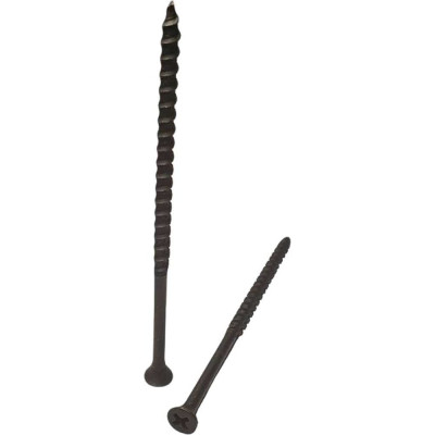 Саморез черный фосфатированный по дереву 4.8x100 мм, ph2, 1 кг GSMETZ 10048100-1