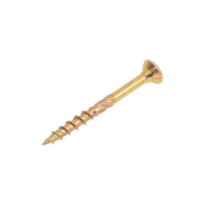 Саморез с фрезой по дереву INFIX потайной, 3.5x35 мм, ЦЖ, TX15, 250 шт. 77177