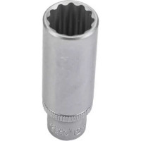 Головка торцевая 12-гранная глубокая (12 мм; L=50 мм; 1/4DR) ROCKFORCE RF-5295012(671)