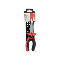 Изогнутые длинногубцы EKF Master 160 мм dgi-160-mas