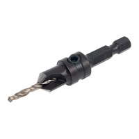 Зенковка оправка коническая со сверлом (3 мм, хвостовик HEX1/4) WPW HS03004S