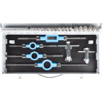 Набор ручных метчиков и плашек NORGAU M3-M20, 56 предметов 013904370