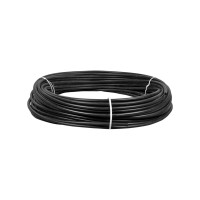Труба EKF PROxima гладкая, жесткая, ПНД, черная, d16мм, 100м tpndg-16