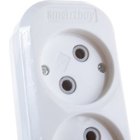 Колодка Smartbuy 3 гнезда 10А/2,2кВт без заземления SBE-10-3-00-N