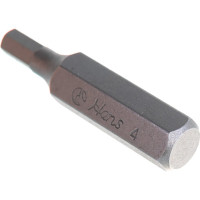 Шестигранная короткая бита Hans на 5/16" 4 мм 062-4M04
