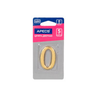 Дверная цифра DN-01-0-Z-G APECS 18998 00018998