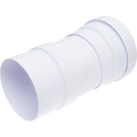 Фановая труба McAlpine раздвижная, L230-440 мм, гофрированная MRWC-F23P