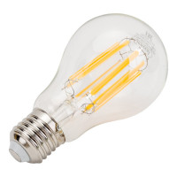 Светодиодная лампа General Lighting Systems Филамент прозрачный E27 25Вт 230В 2400Лм 2700К Теплый белый свет Груша GLDEN-A65S-25ВТ-230-E27-2700 660322