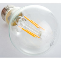 Светодиодная лампа General Lighting Systems Филамент прозрачный E27 13Вт 230В 1135Лм 2700К Теплый белый свет Груша GLDEN-A60S-13-230-E27-2700 645900