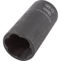 Головка - экстрактор 18мм 1/2" для поврежденных болтов/гаек Rockforce RF-90618(46692)
