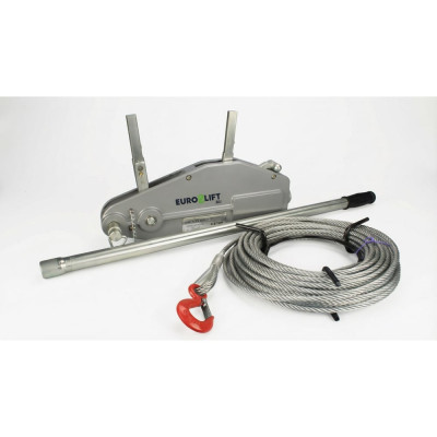 Ручная рычажная лебедка EURO-LIFT MTM GP-0.8 канат 20 м 00009737