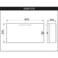 Бокс для открытой установки Nilson ЩРН 18 QUANTUM 32881018
