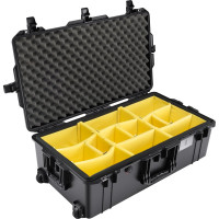 Защитный кейс Pelican Air 1615 черный с мягкими перегородками 016150-0041-110E