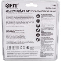 Диск пильный по дереву (115х22.2 мм) FIT 37641