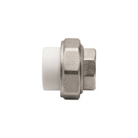 Комбинированная муфта VRT разъемная, внутренняя, 20х1/2", EVER plast, белый 515100