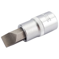 Насадка-вставка с битой (SL 12; 1/2"; 60 мм) с держателем ЭВРИКА ER-94303H