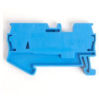 Самозажимной 3-проводной проходной зажим STEKKER ЗНИ - 2,5, JXB ST 2,5, синий LD553-2-25 39969