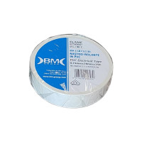 Изолента BM Group ПВХ, 19 мм x 25 м, цвет белый BM-ESB1925BI