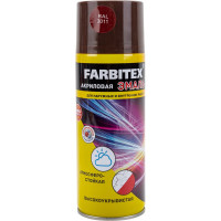 Акриловая эмаль Farbitex аэрозоль, 520 мл, RAL 3011 красно-коричневый 4100008932