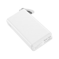 Портативный аккумулятор Hoco J73, 30000mAh, 2A, белый, 6931474739421