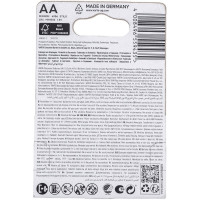 Батарейка Varta LONGLIFE POWER (HIGH ENERGY) LR6 AA BL4 Alkaline 1.5V (4906) 4906121414 RPL00182