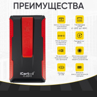 Пусковое устройство iCarTool 12 В, 7 200 мАч, 400/800 А IC-JSD13