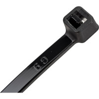 Хомут стяжка нейлоновая SUPRLAN 3,6x250мм черная UV (100pcs) 06-1036