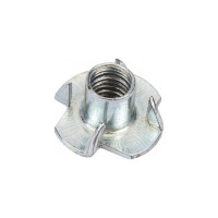 Мебельная врезная гайка МЕТАЛЛСЕРВИС М8x11 DIN 1624, цинк, 50 шт. 1239721