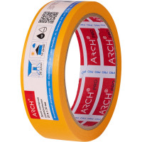 Малярная лента ARCH PRO оранжевая, Четкий край, 25 м х 30 мм, 30 дней 672030