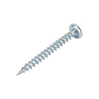 Универсальный шуруп ЕВРОПАРТНЕР multi, полукруглая головка, tx20, zn, 4,0x35 мм, 25 шт. Т6 1572 1