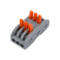 Клемма проходная КВТ СМК 222-2413 уп.25шт 87637