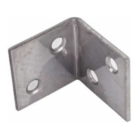 Уголок ALBERTS нерж. сталь, 30x30x30 мм 361075