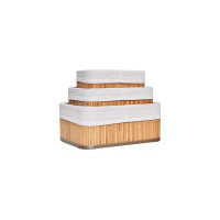 Корзины для хранения ZDK Homium for Home, Eco, набор 3 шт basketset-1