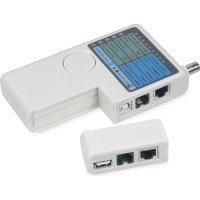 Тестер Cabeus 4 в 1  для витой пары, коаксиала, телефона, USB HT-588CT