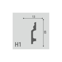 Плинтус напольный Де-Багет XPS POLYMER Н 1 00-00105986